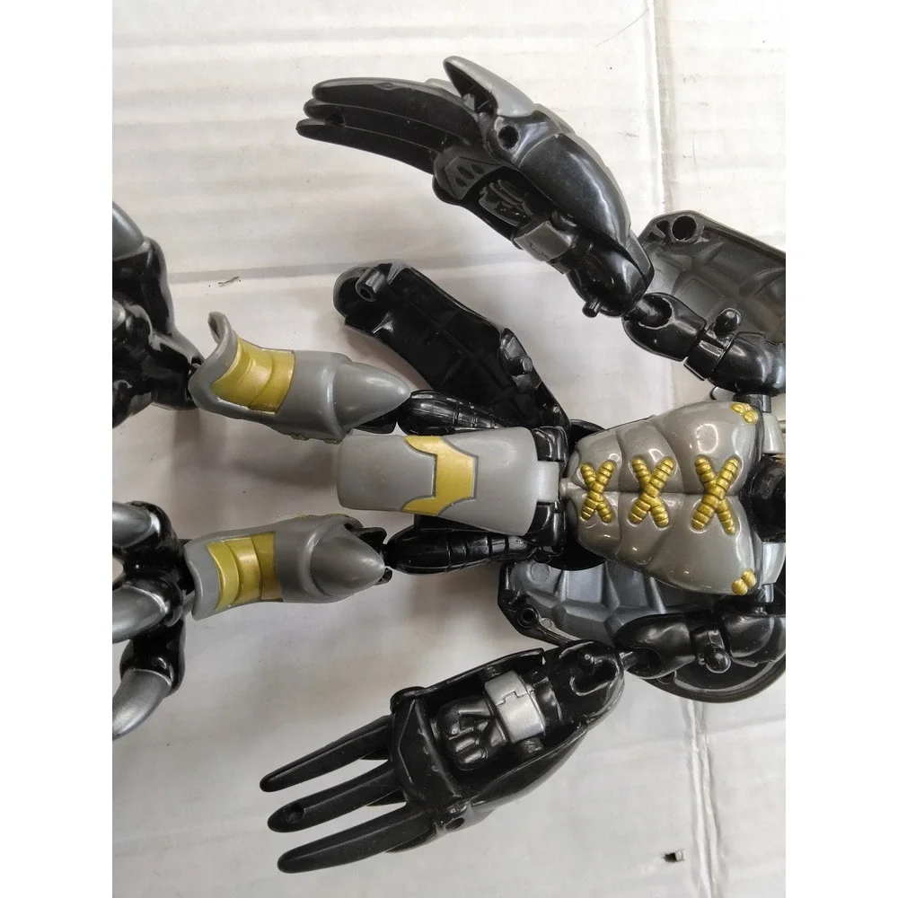 Vintage Bandai Digimon BlackWarGreymon Digivolving Action Figure 7in Transform